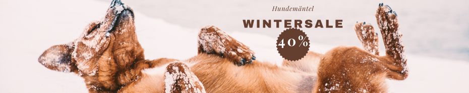 SALE  Hundemäntel