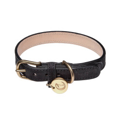 Hundehalsband Tiergarten Nubuk Black 