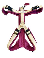 Y Brustgeschirr | Sand - Beere 