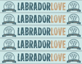 SALTYDOG ® LABRADORLOVE | English Blue/Gold 