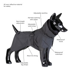 Regenjacke | VISIBILITY | Dark 