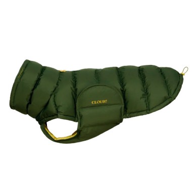 Daunenmantel |  ALASKA | OLIVE / GELB 