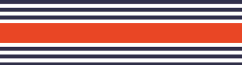 SALTYDOG ® Stripes | Classic 1880 |  Bleu/Orange/White 