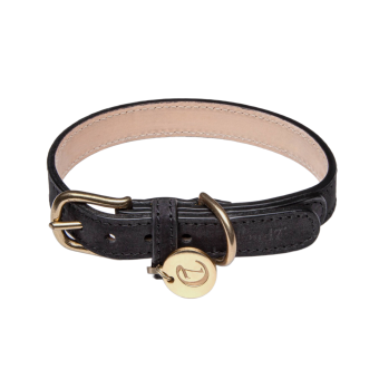 Hundehalsband Tiergarten Nubuk Black 