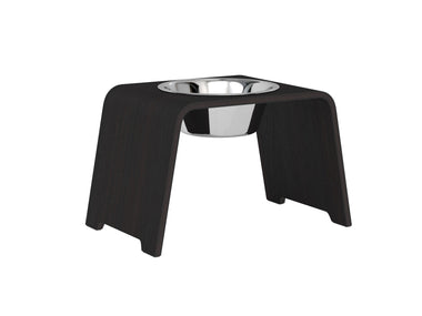 dogBar® |  SINGLE   | Eiche Dunkel | Edelstahl | ML 