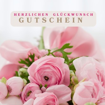 Gutschein (Online) Herzlichen Grückwunsch 