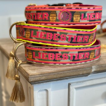 SALTYDOG ® LIEBESTIER |  Messing  |  Reflektor Neon Orange 