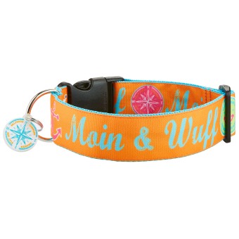 SALTYDOG ® MOIN & Wuff | Orange/Türkis 