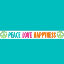 SALTYDOG ® PEACE LOVE HAPPYNESS  |  Tuerkis 
