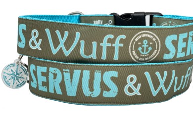 SALTYDOG ® SERVUS & Wuff | Olive / Türkis 